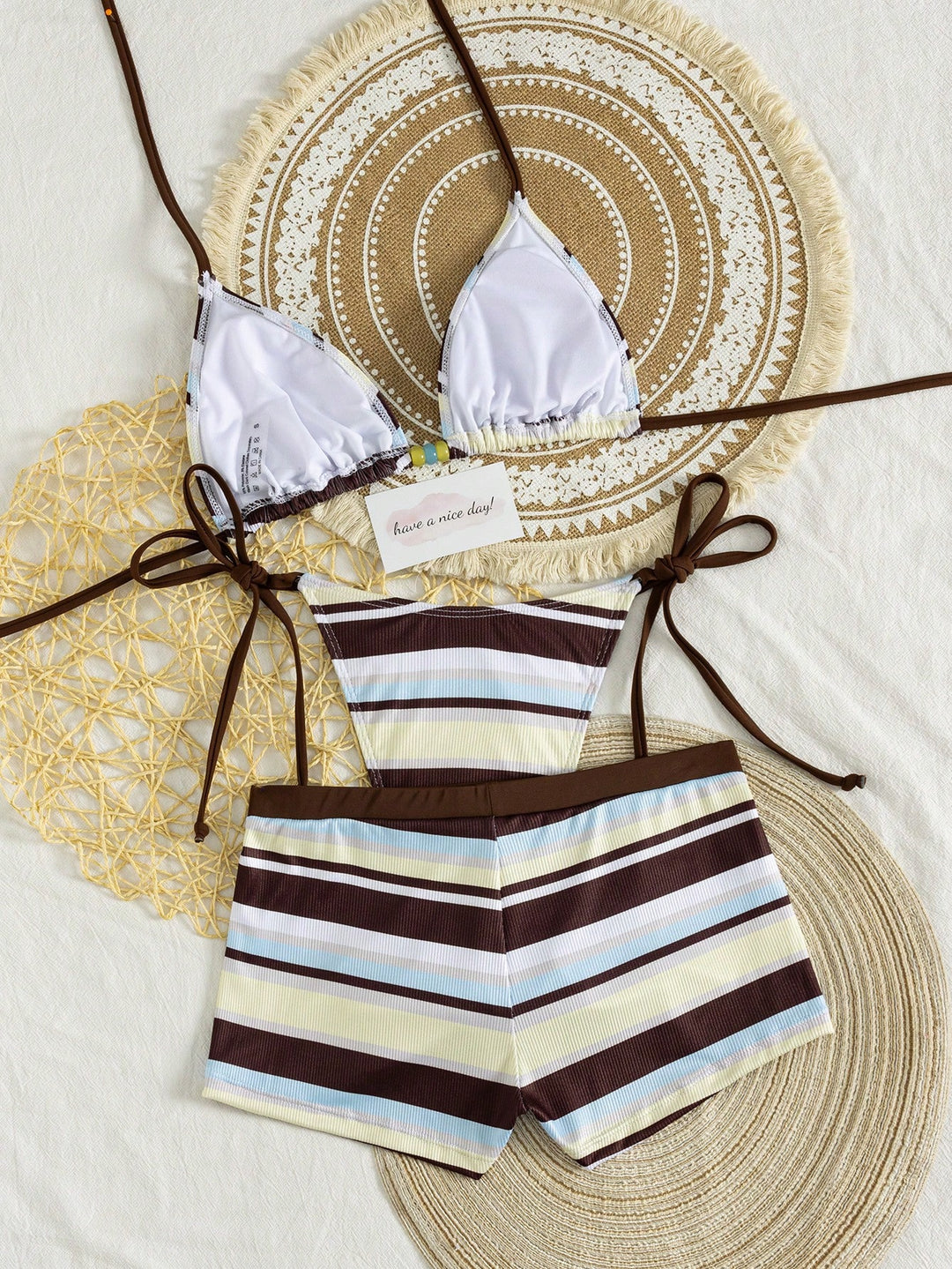 Set bikini SHEIN, mix culori