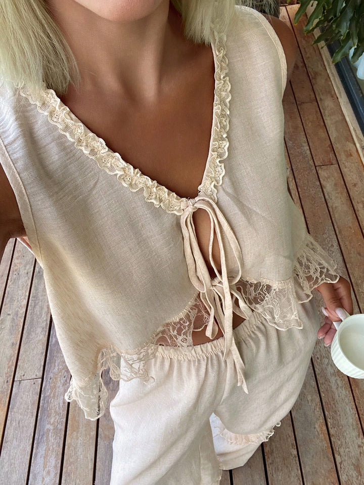 Pijama SHEIN, portocaliu