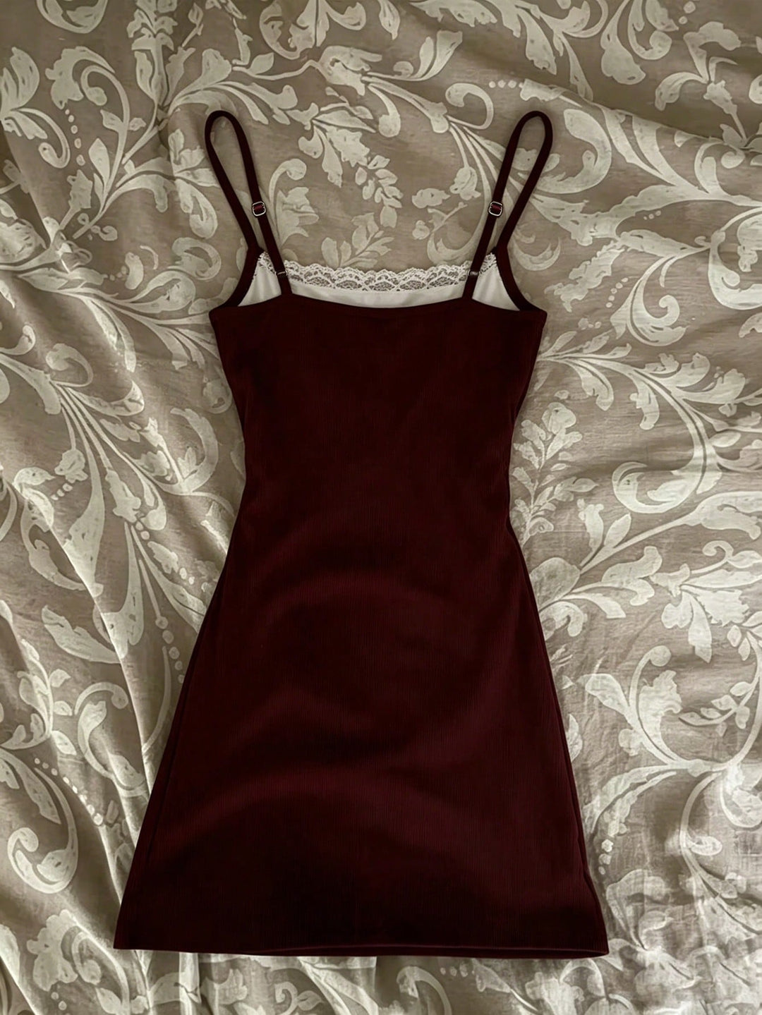 Rochie scurtă SHEIN, vișiniu