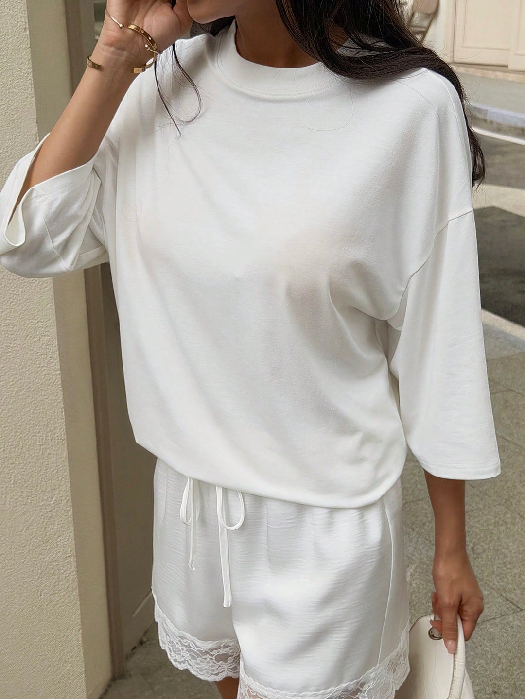 Tricou SHEIN, alb
