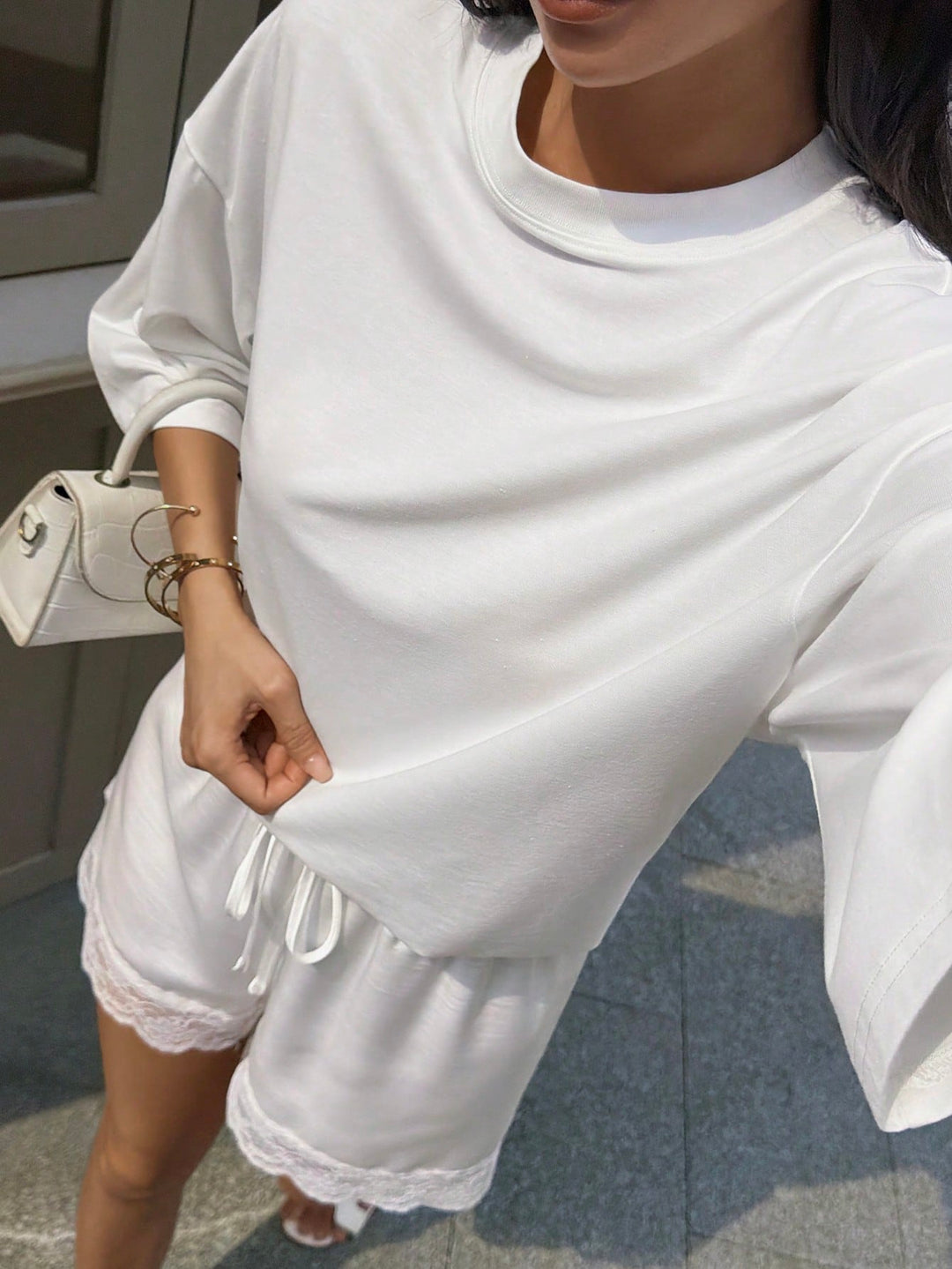Tricou SHEIN, alb