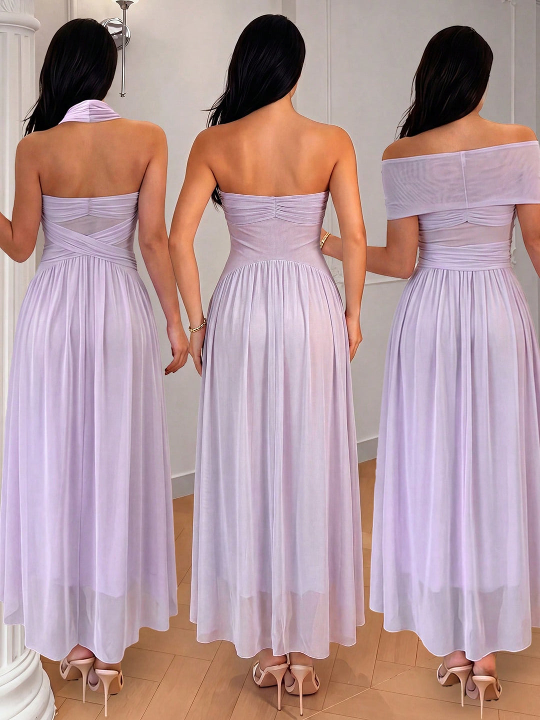 Rochie maxi SHEIN, mov
