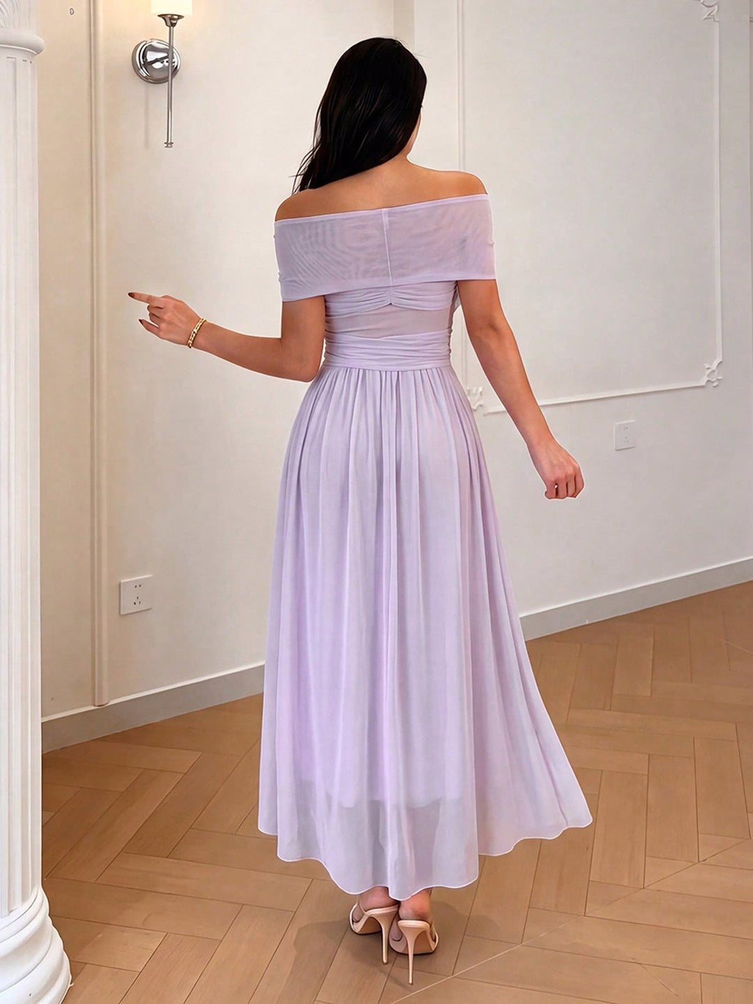 Rochie maxi SHEIN, mov