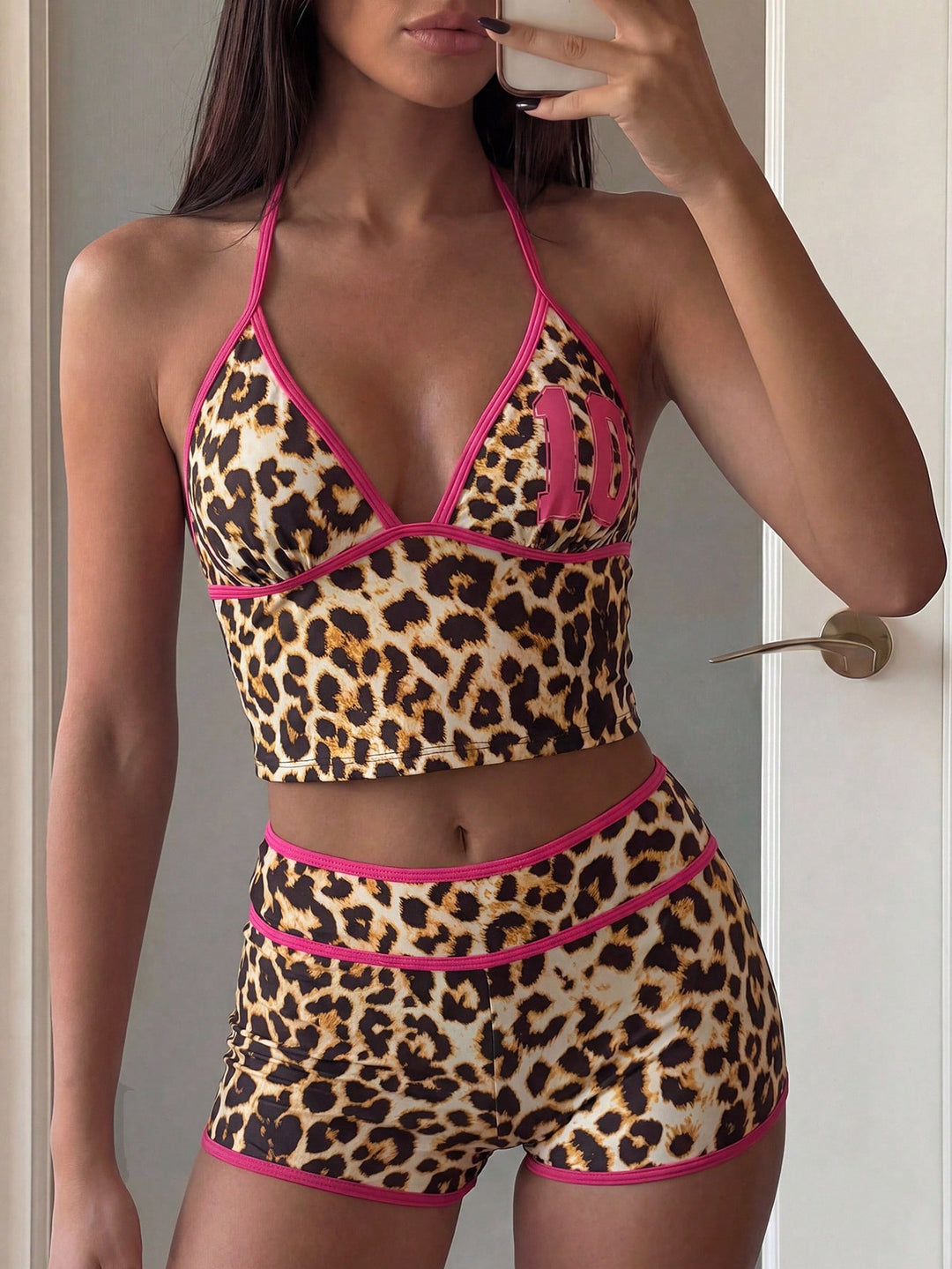 Costum de baie SHEIN, mix culori