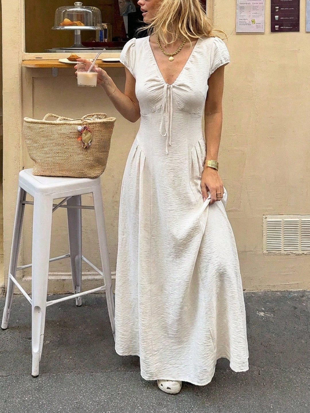 Rochie maxi SHEIN, roz