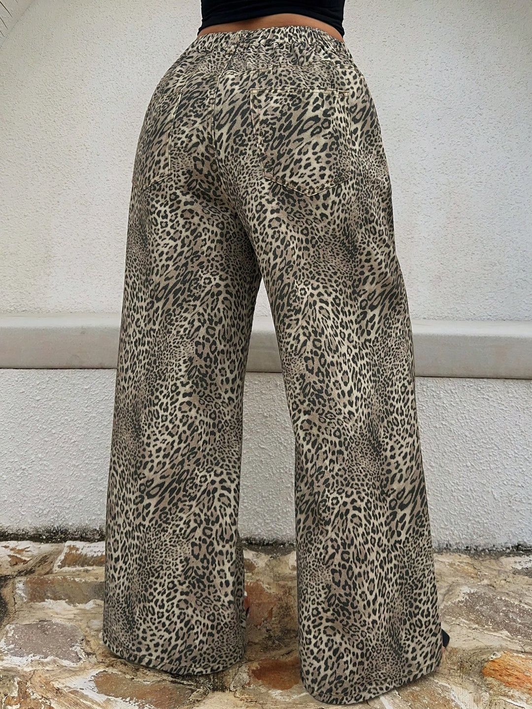 Jeans SHEIN, kaki