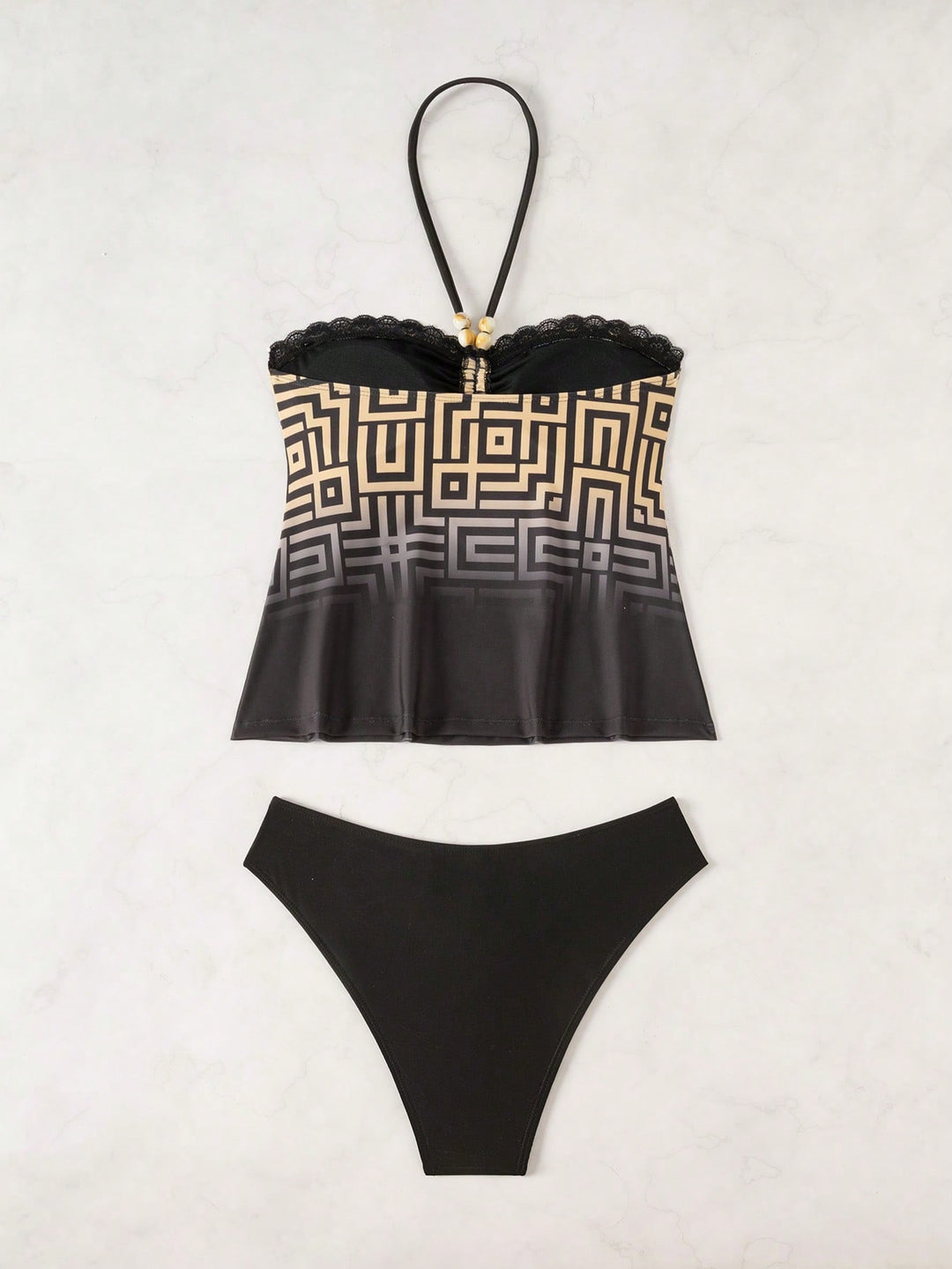 Costum de baie SHEIN, negru