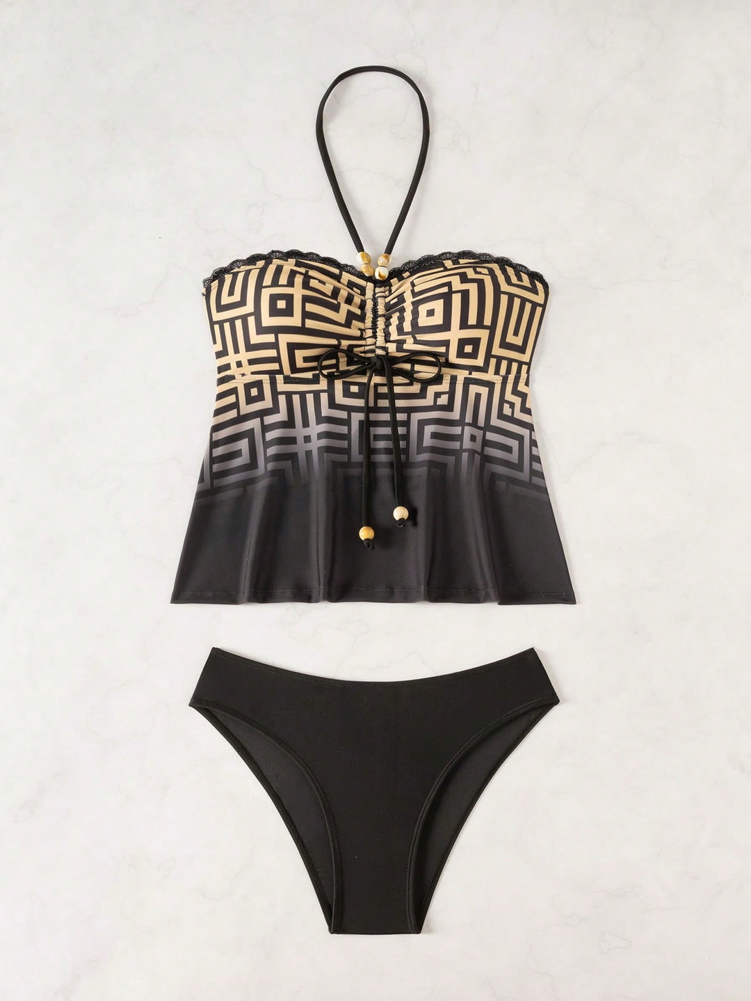 Costum de baie SHEIN, negru