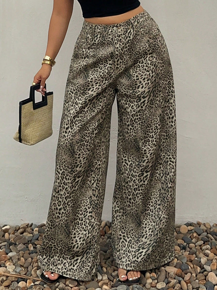 Jeans SHEIN, kaki