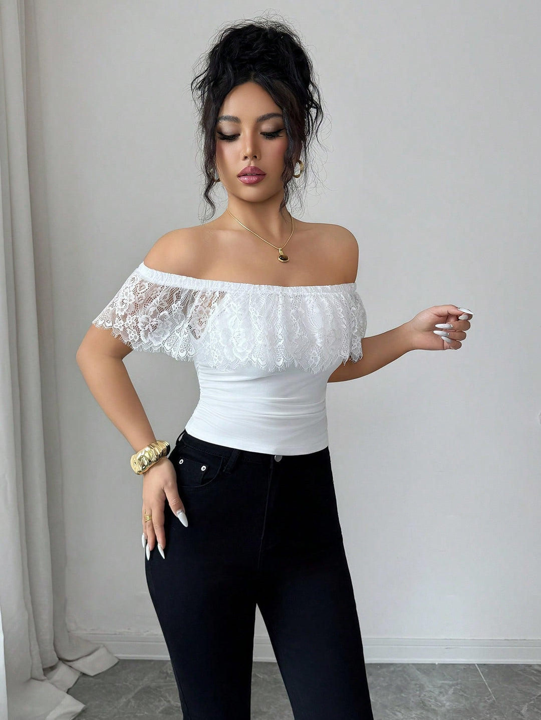 Tricou SHEIN, alb