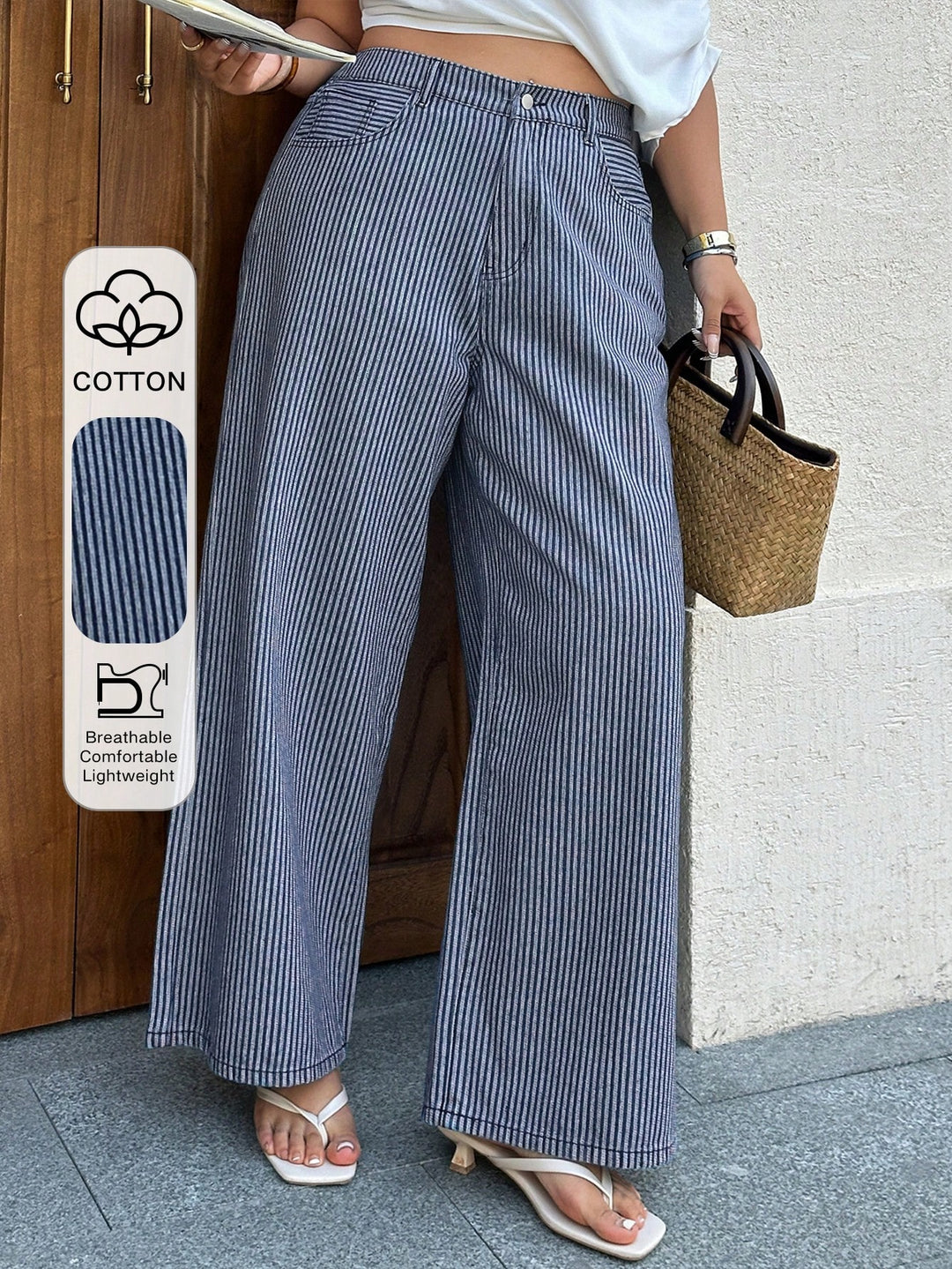 Jeans SHEIN, albastru