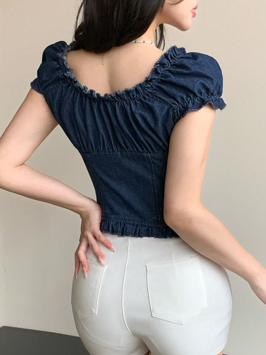 Top SHEIN, albastru