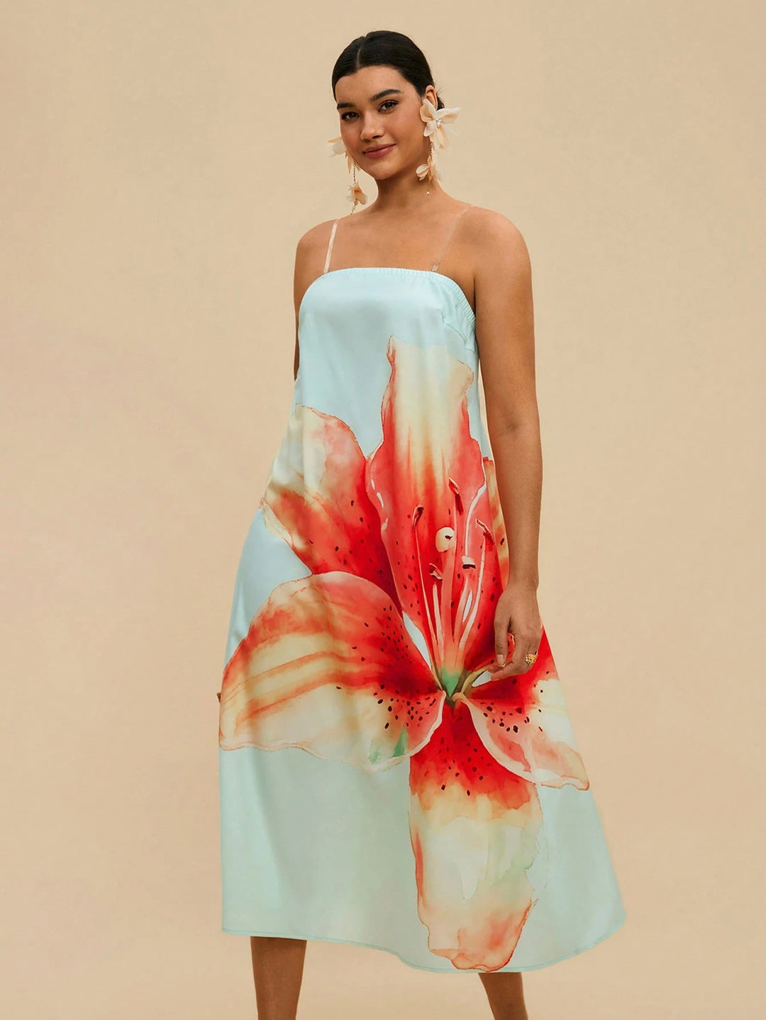 Rochie midi SHEIN, mix culori