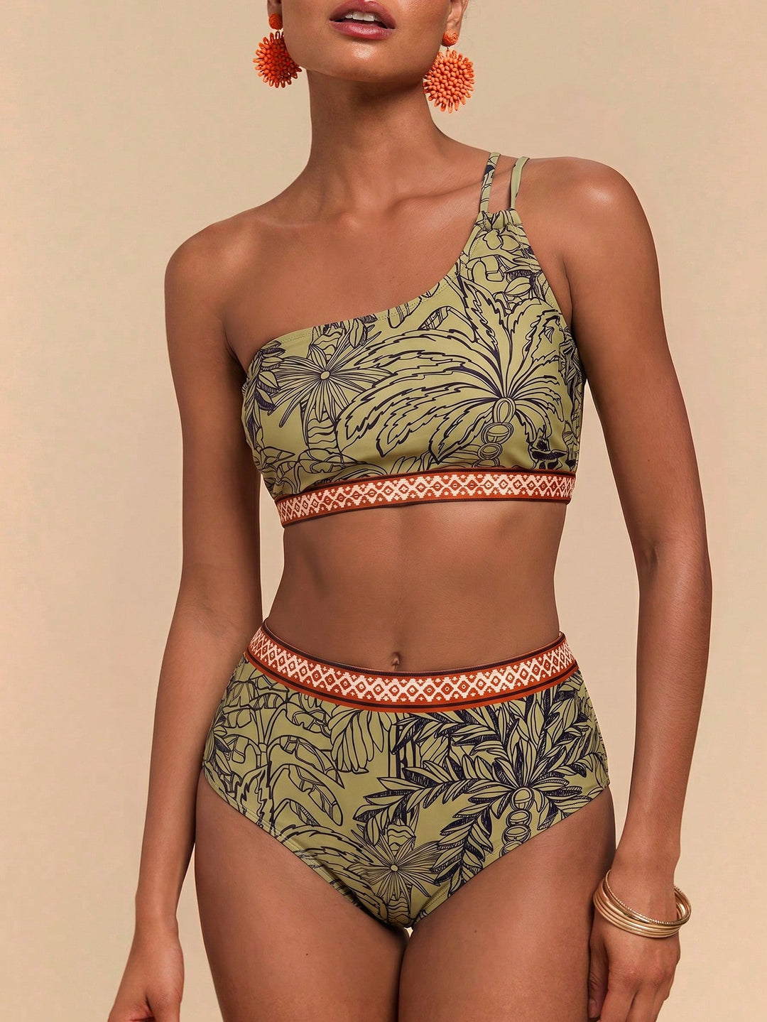 Set bikini SHEIN, mix culori