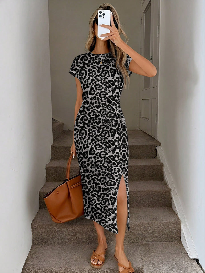 Rochie midi SHEIN, mix culori