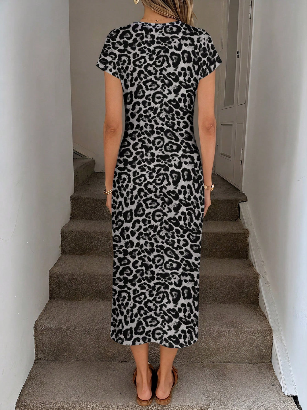 Rochie midi SHEIN, mix culori
