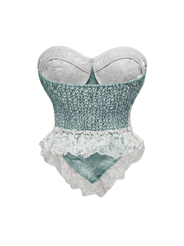 Top SHEIN, verde