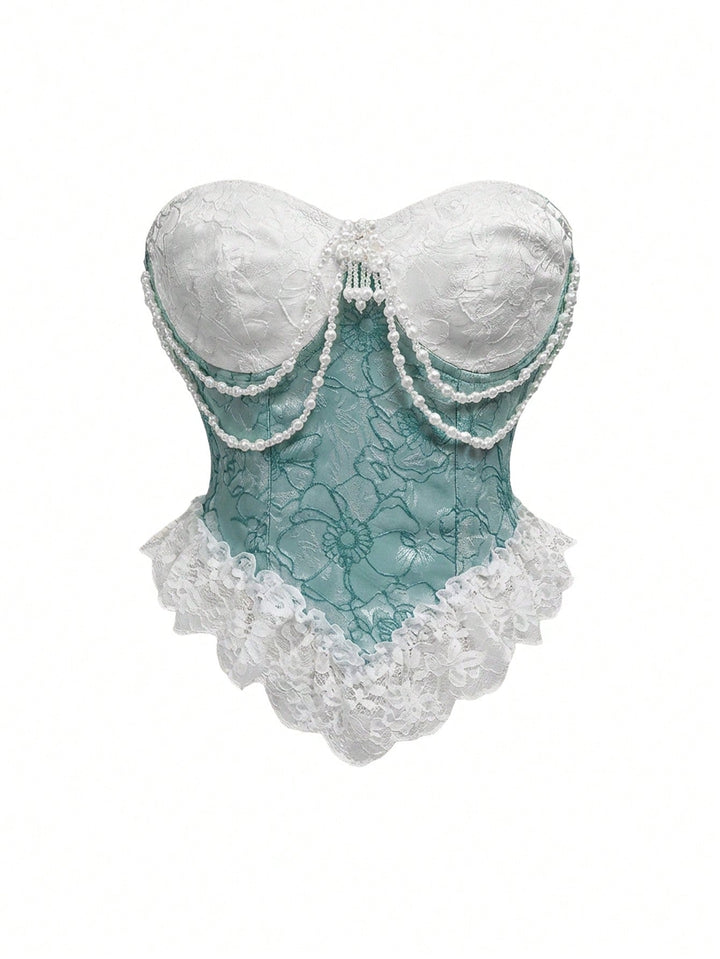 Top SHEIN, verde