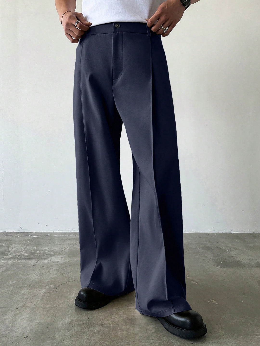 Pantalon SHEIN, albastru