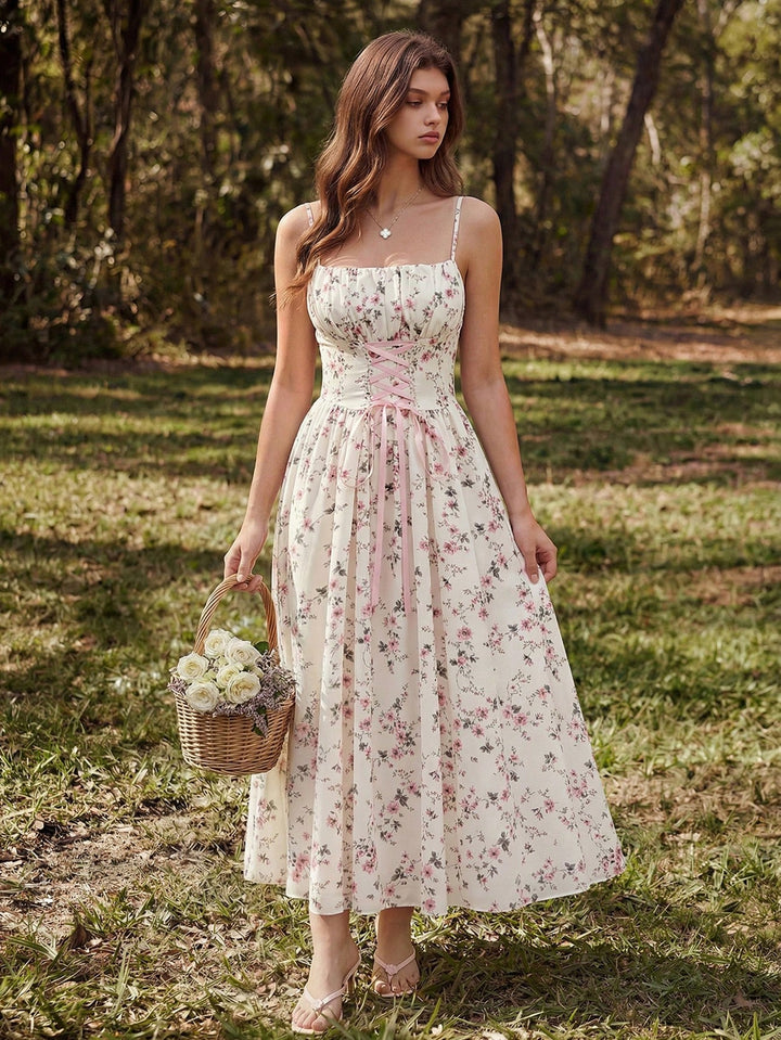 Rochie maxi SHEIN, roz