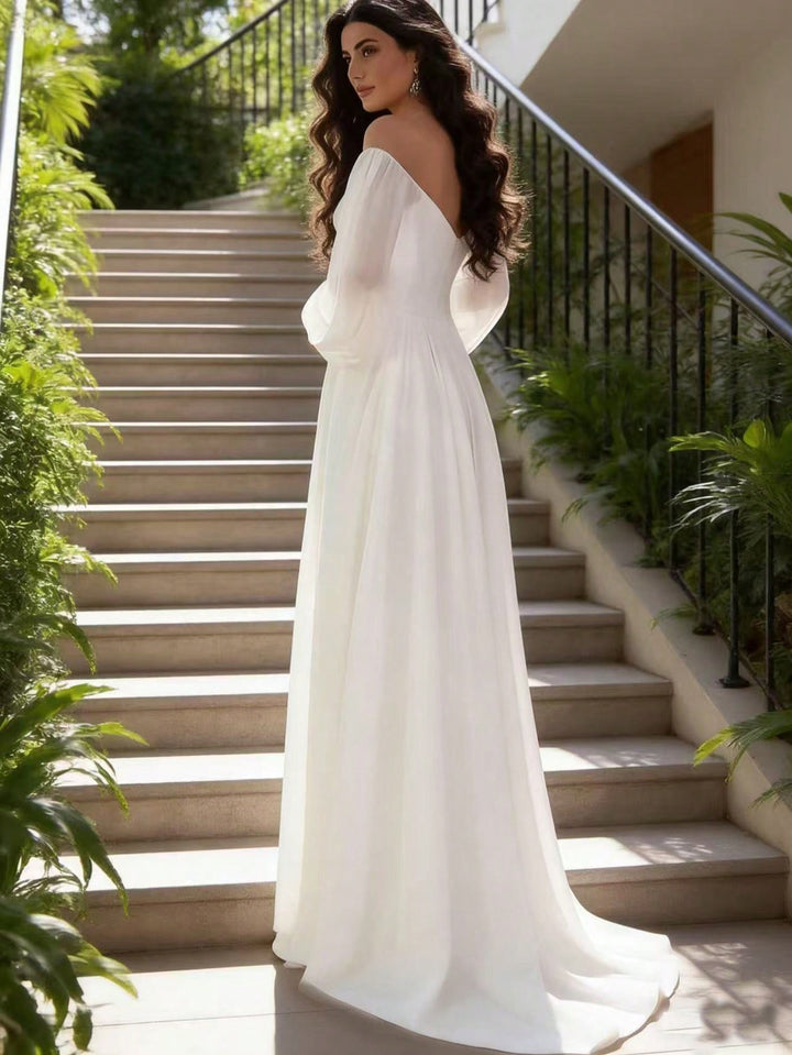 Rochie de mireasă SHEIN, alb