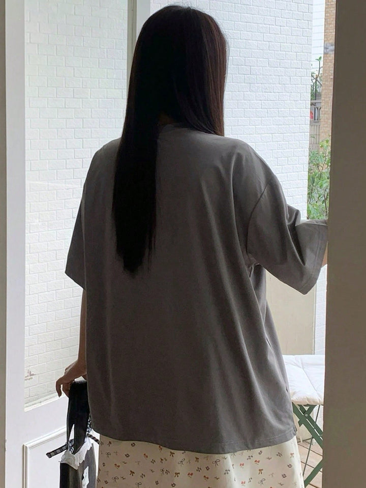 Tricou SHEIN, gri