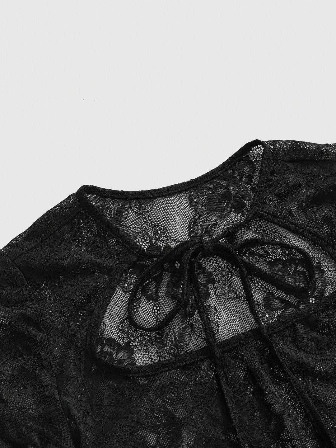 Top SHEIN, negru