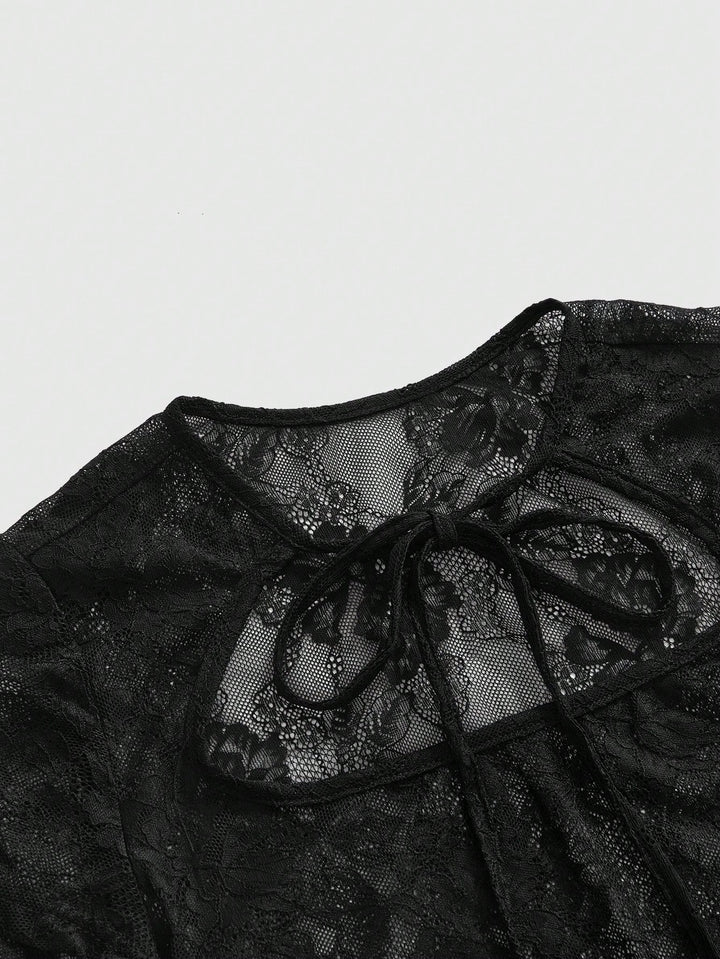 Top SHEIN, negru