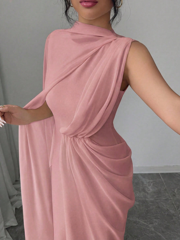 Rochie maxi SHEIN, roz