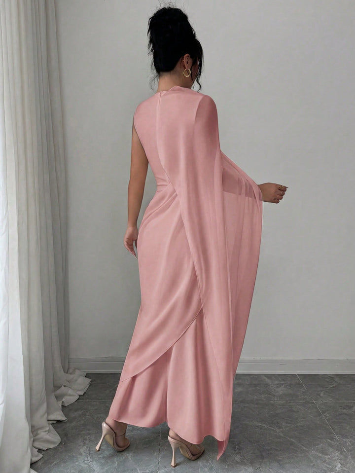Rochie maxi SHEIN, roz