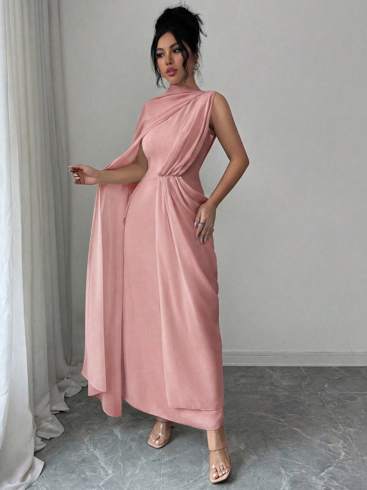 Rochie maxi SHEIN, roz