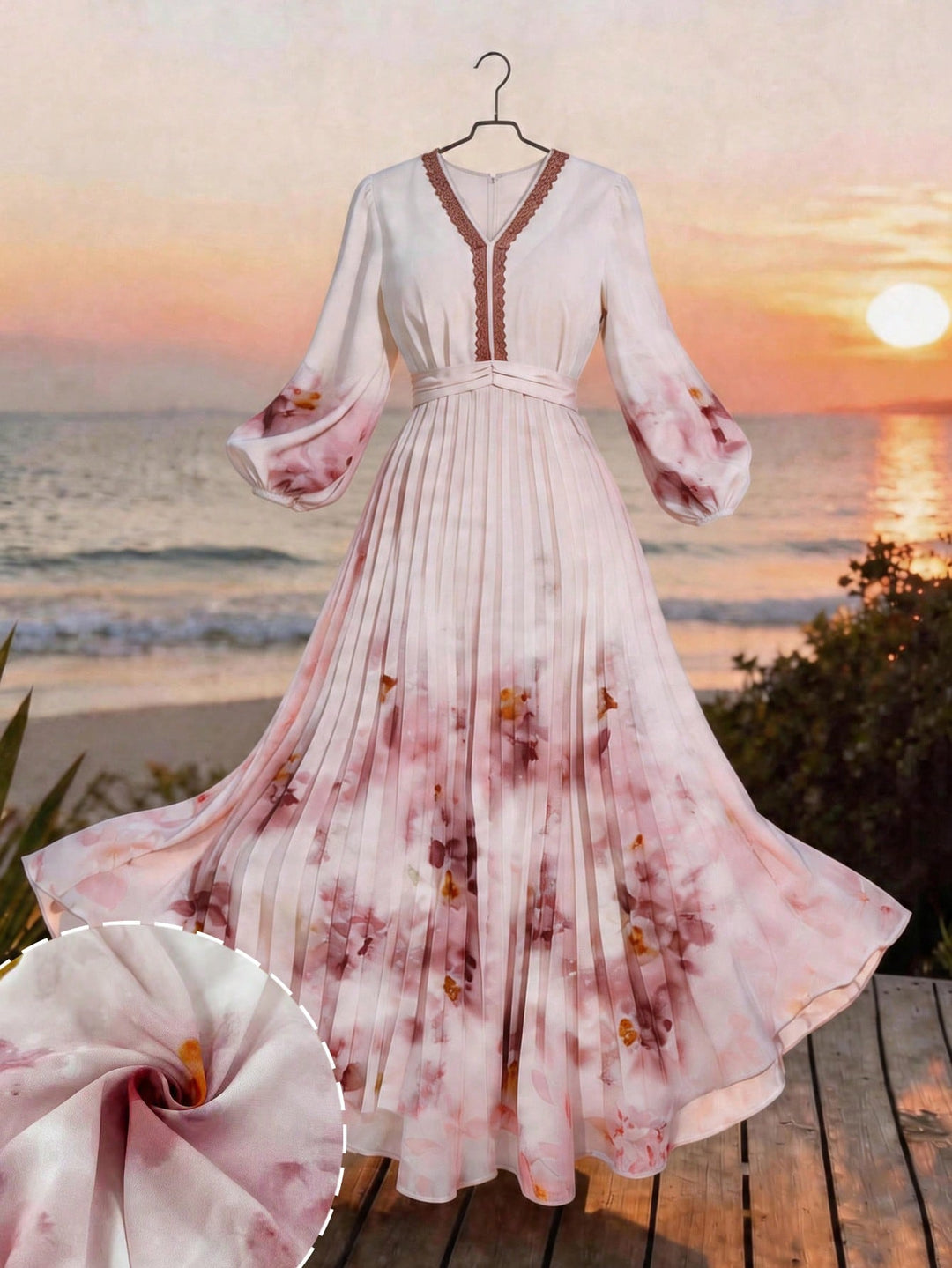 Rochie maxi SHEIN, roz