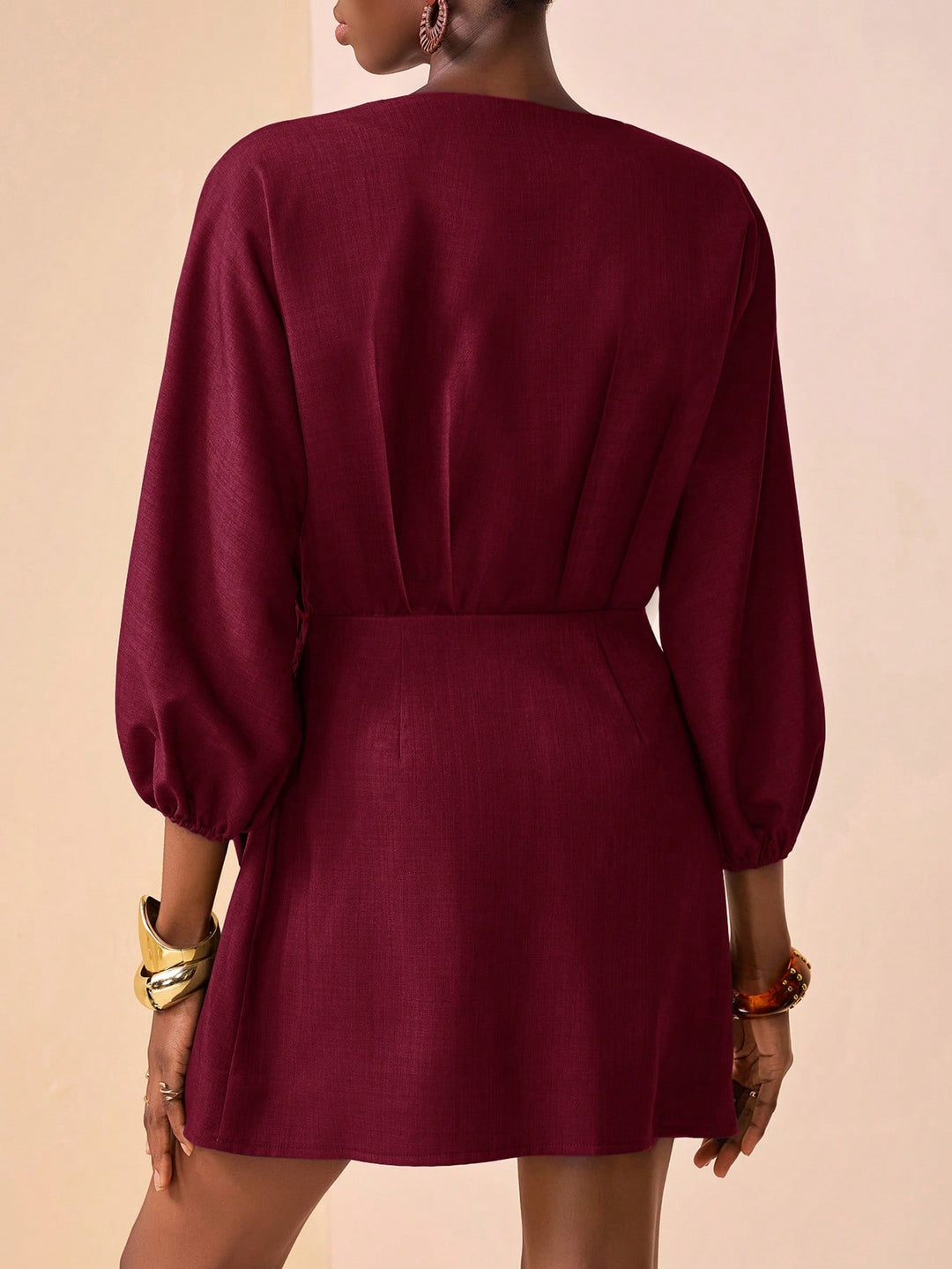 Rochie mini SHEIN, vișiniu