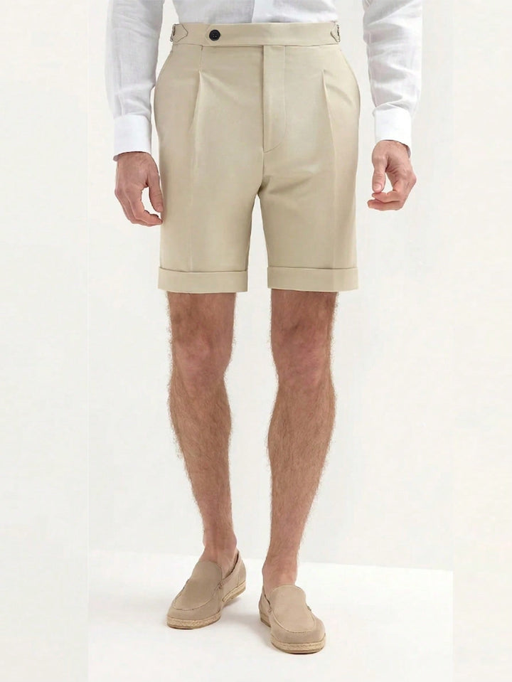 Pantaloni scurți SHEIN, bej