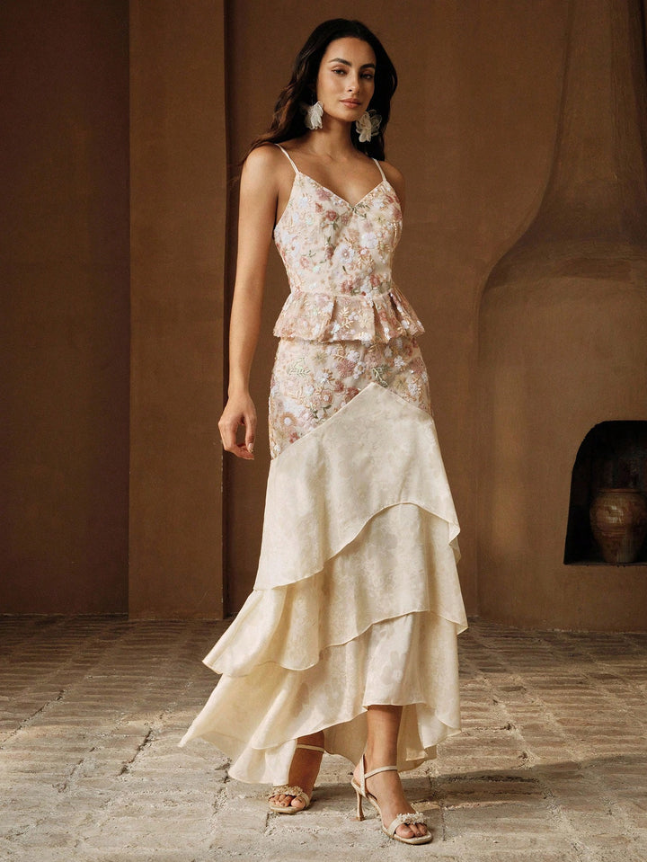 Rochie midi SHEIN, roz
