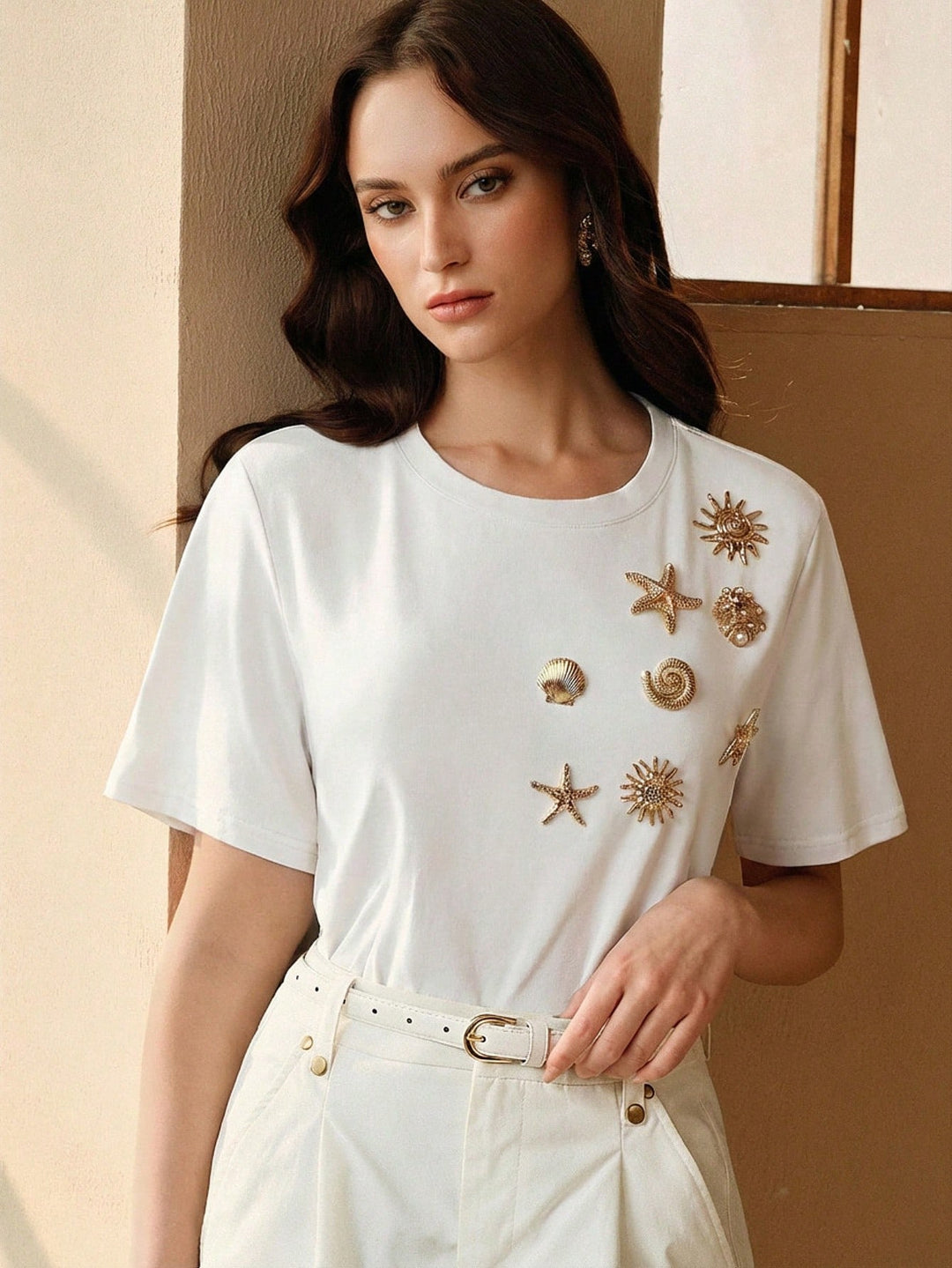 Tricou SHEIN, alb