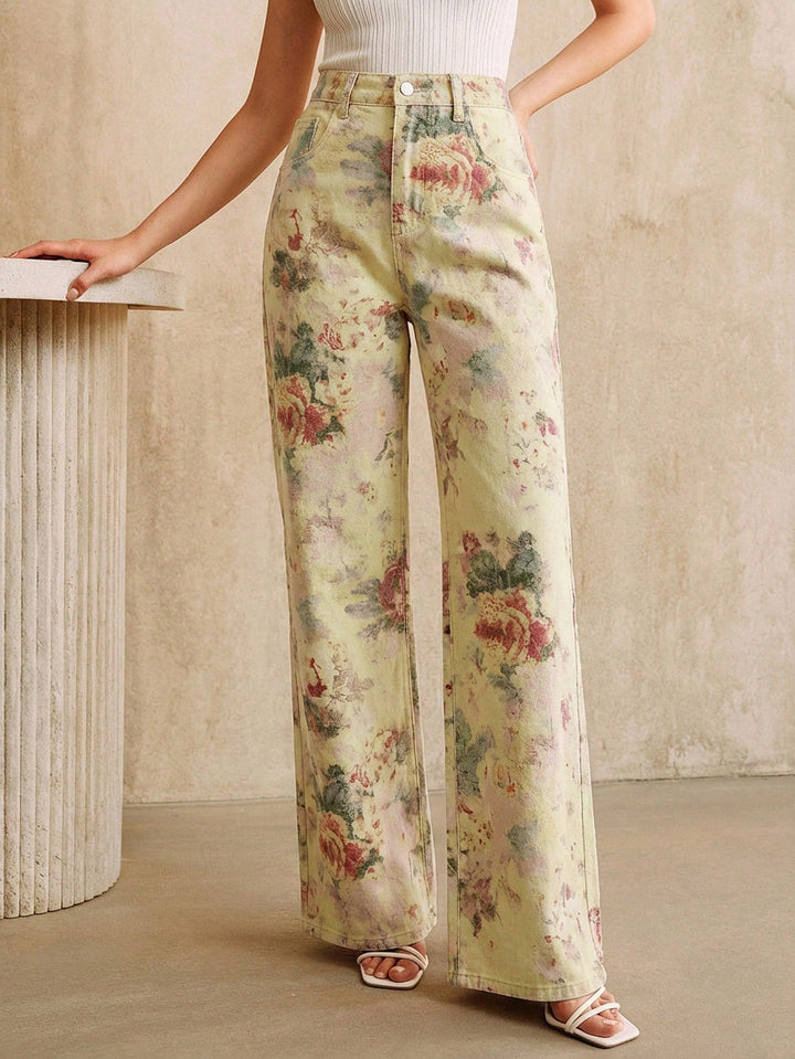 Jeans SHEIN, galben