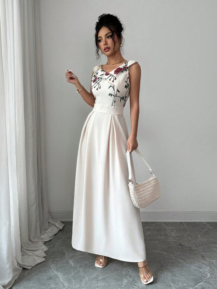Rochie maxi SHEIN, mix culori