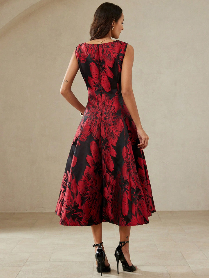 Rochie midi SHEIN, mix culori