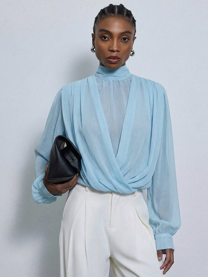 Bluza SHEIN, albastru