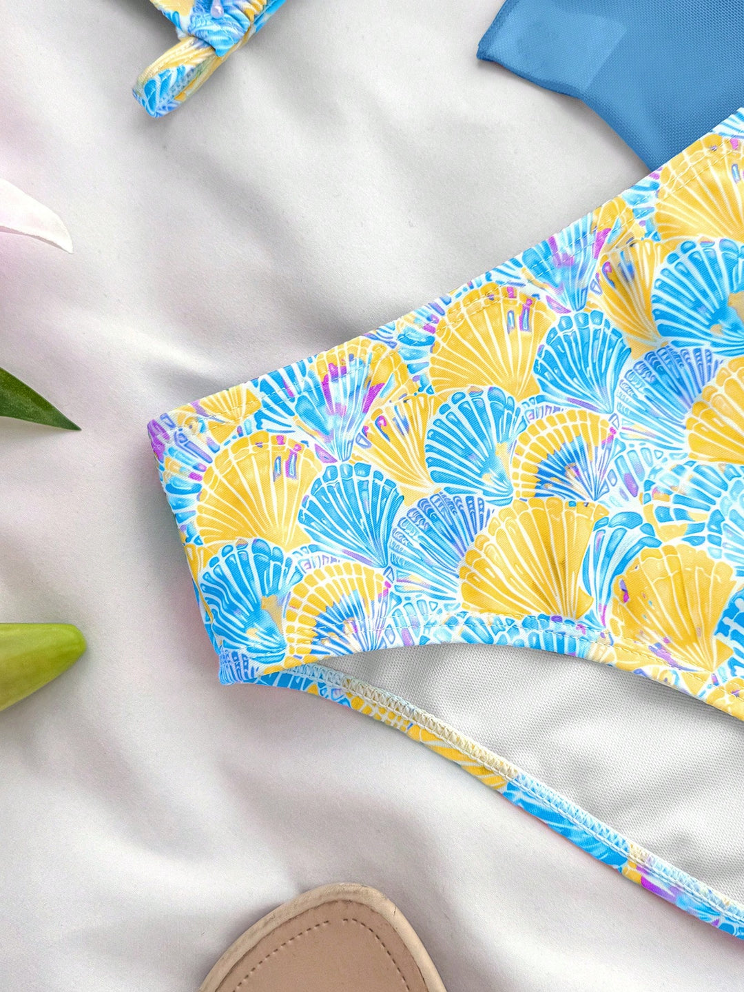 Set bikini SHEIN, albastru