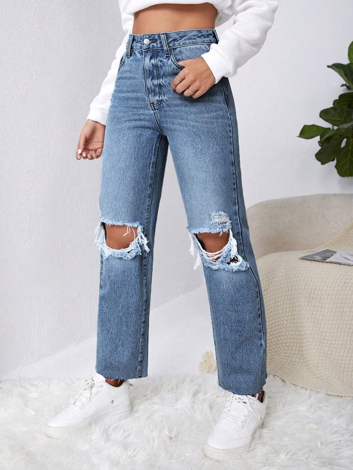 Jeans SHEIN, albastru