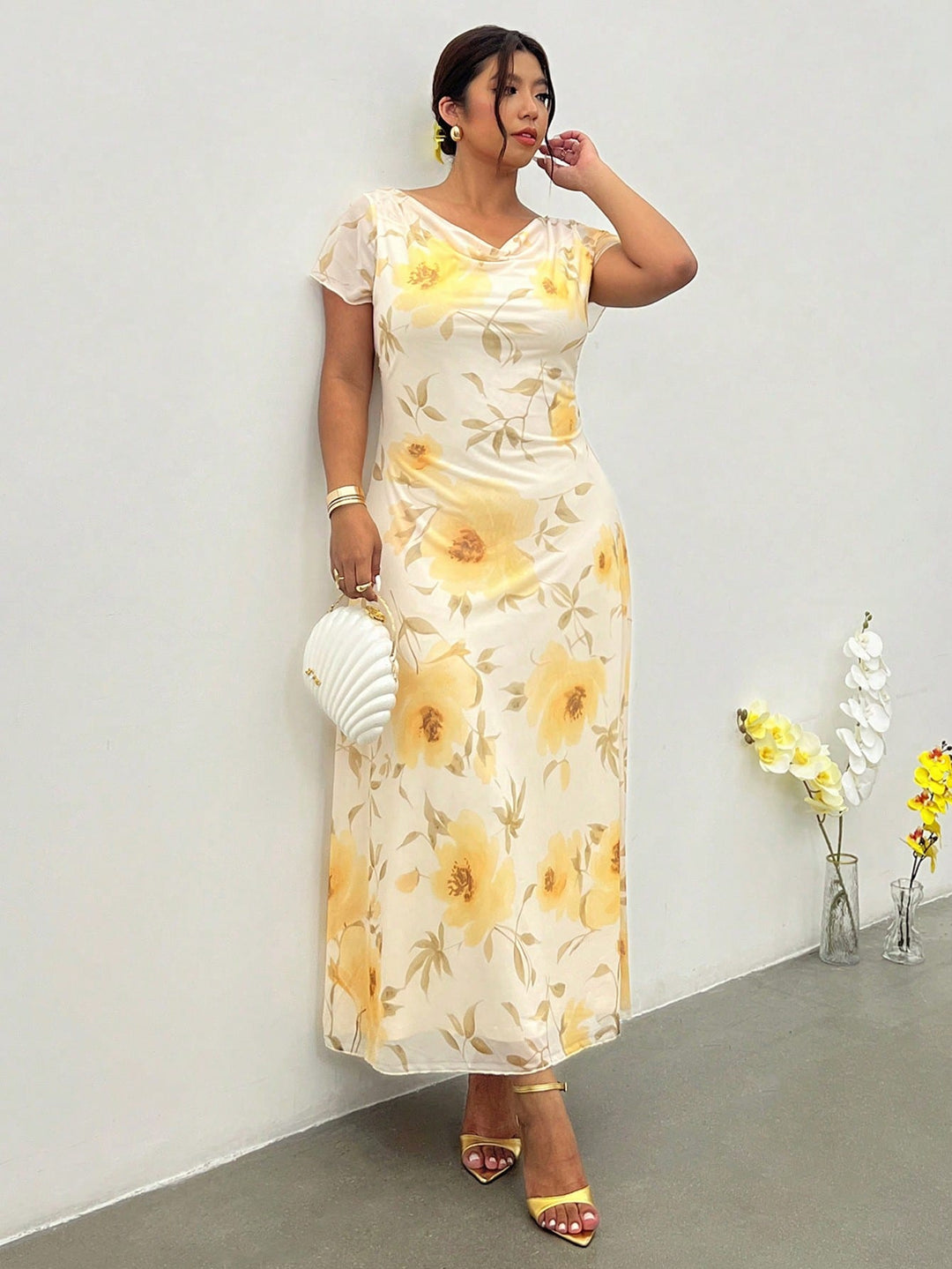 Rochie SHEIN, mix culori