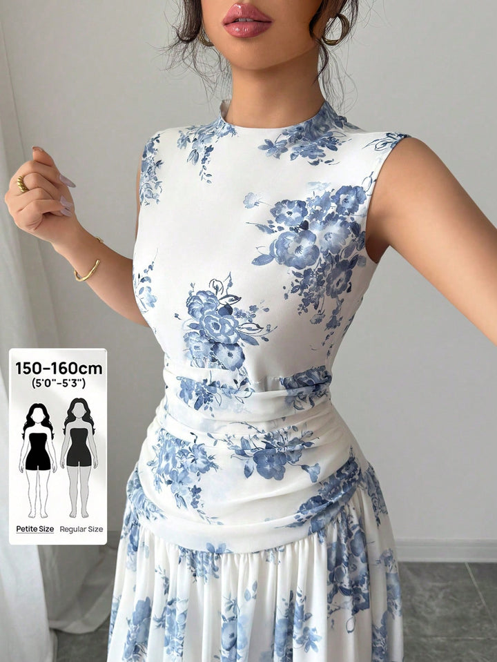 Rochie maxi SHEIN, albastru