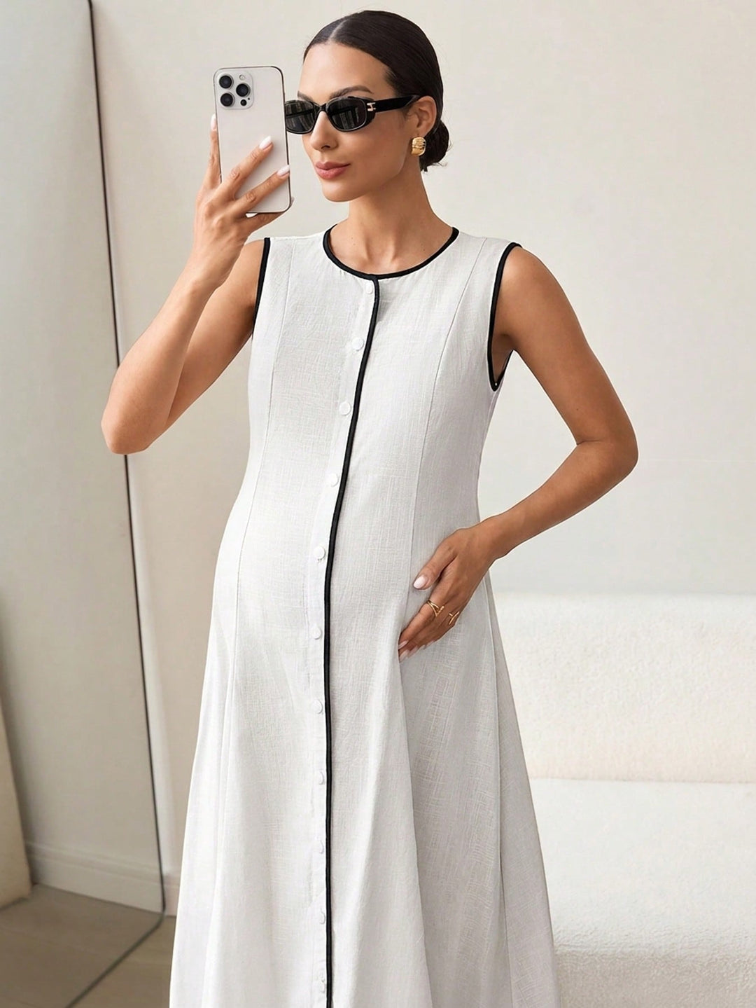 Rochie SHEIN, alb