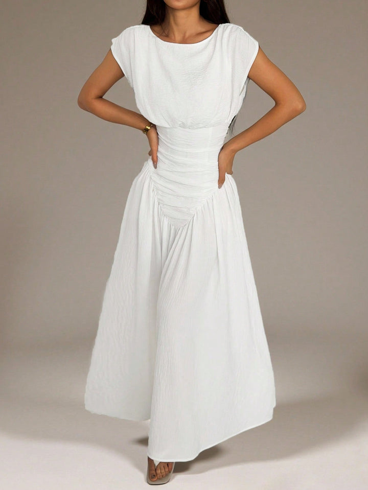 Rochie maxi SHEIN, alb