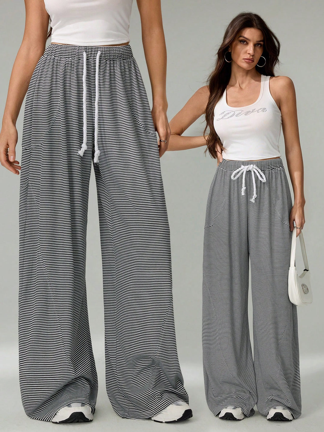 Pantaloni SHEIN, negru