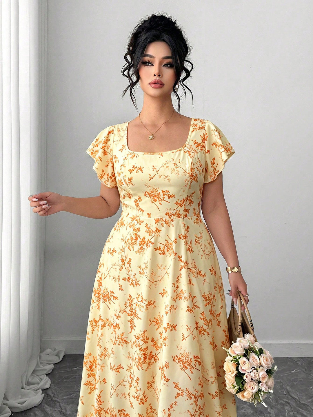 Rochie SHEIN, galben