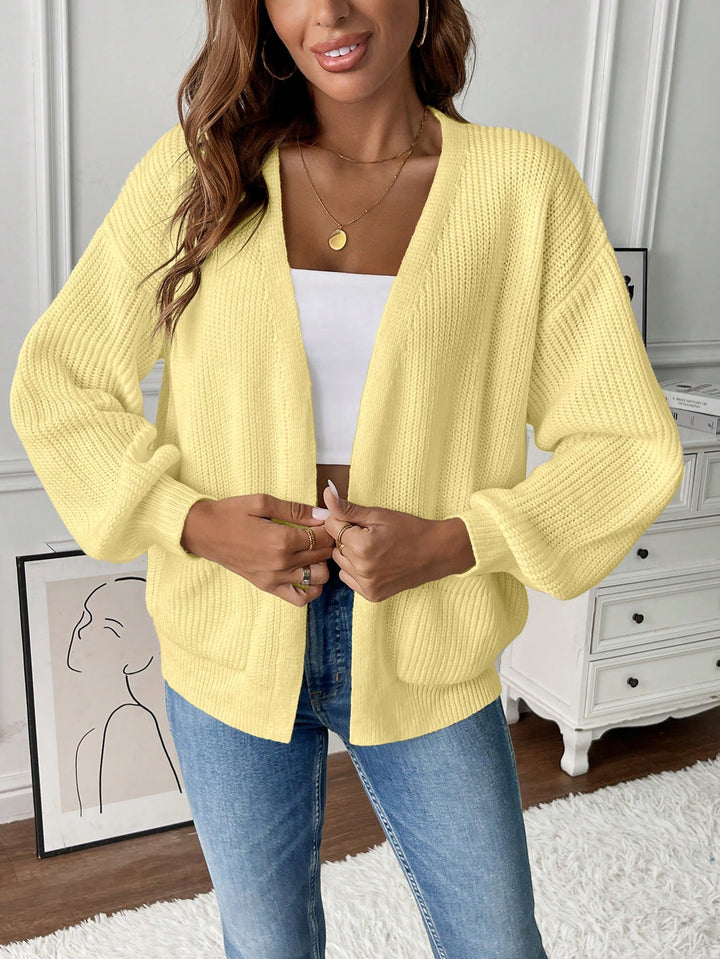 Cardigan SHEIN, galben