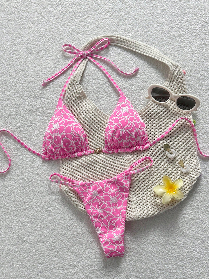 Set bikini SHEIN, mix culori